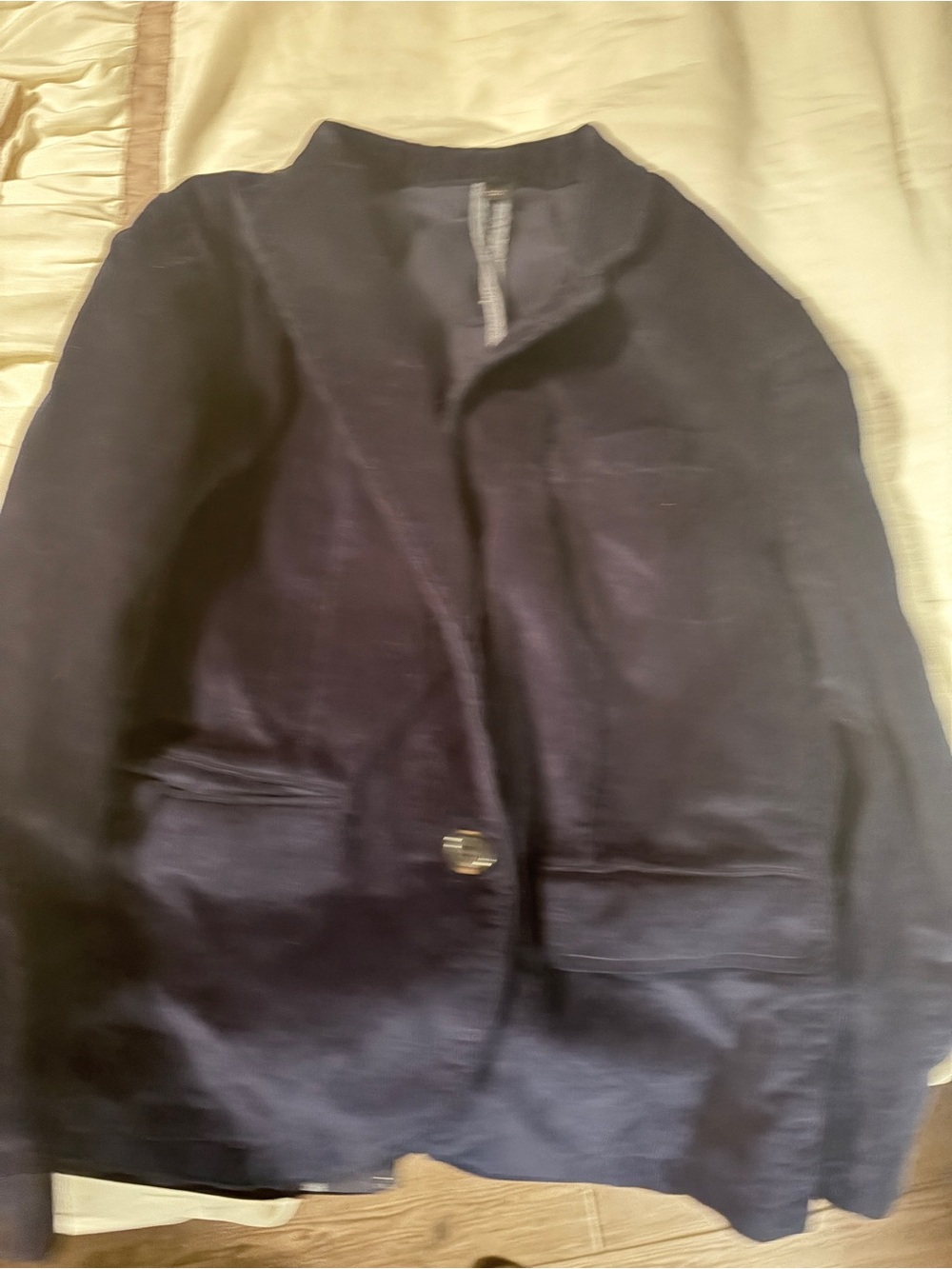 Crewcuts Navy Single-Button Kids Blazer